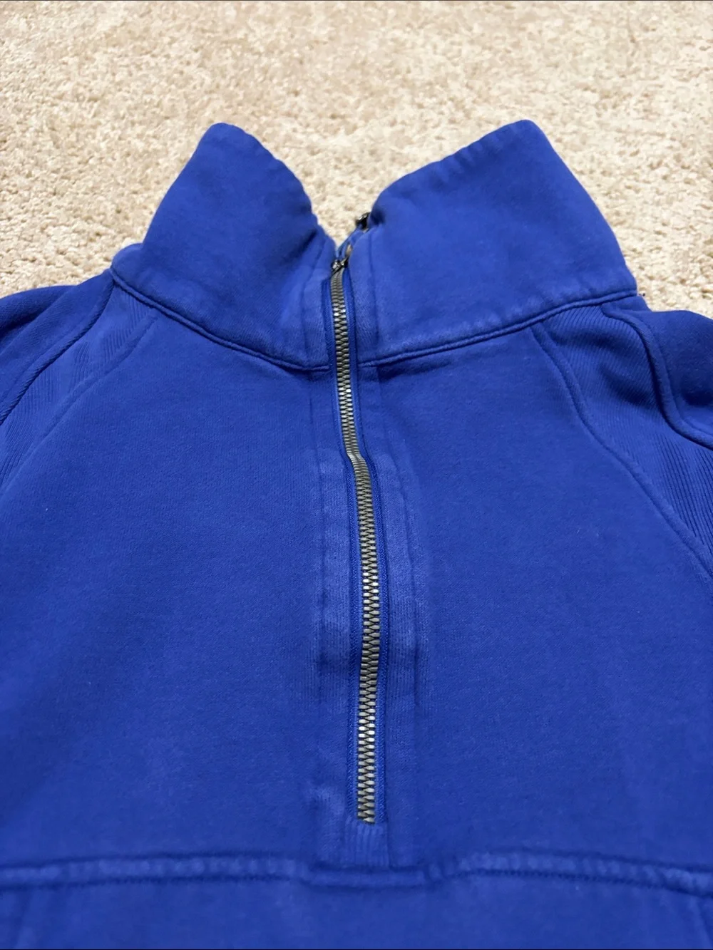 Lululemon Over Sized Cropped Scuba Funnel Neck M/L